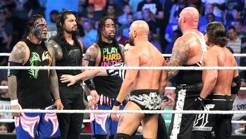 Main Event: Luke Gallows, Karl Anderson & AJ Styles vs. the WWE World Heavyweight Champion Roman Reigns & the USO's (Kansas City, MO)