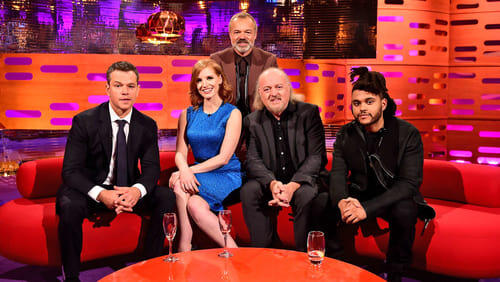 Matt Damon, Jessica Chastain, Bill Bailey, The Weeknd