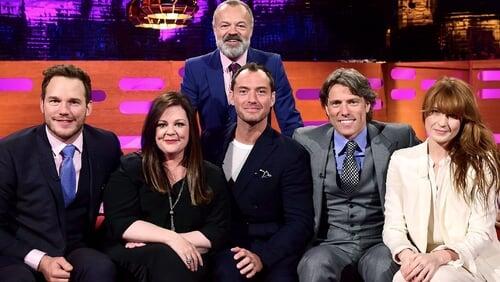 Melissa McCarthy, Jude Law, Chris Pratt, John Bishop, Florence and the Machine