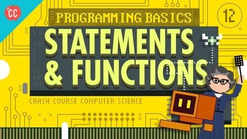 Programming Basics: Statements & Functions