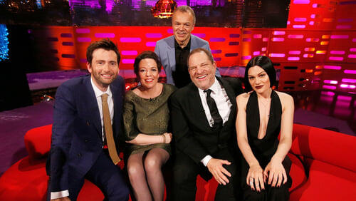 David Tennant, Olivia Colman, Harvey Weinstein, Jessie J