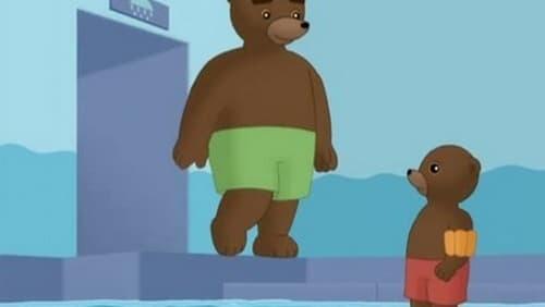 Little Brown Bear goes to the swimming pool