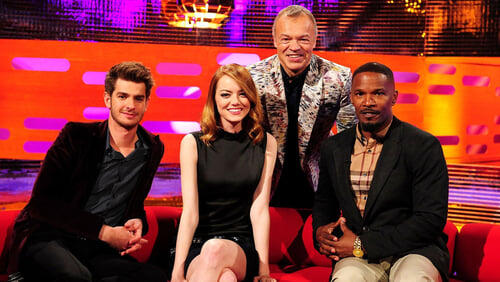 Andrew Garfield, Emma Stone, Jamie Foxx, Paolo Nutini