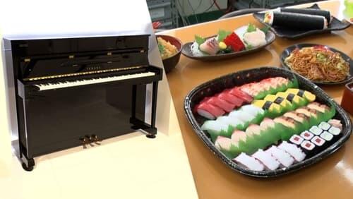 Piano with Silent System / Plastic Food Models