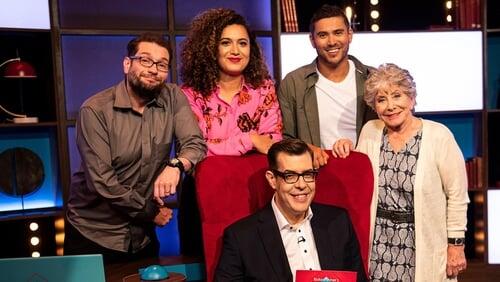 Gary Delaney, Rose Matafeo, Valerie Singleton and Rav Wilding (3/5)