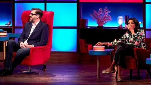 Marcus Brigstocke, Anna Richardson, Tom Rosenthal and Sindhu Vee (5/5)