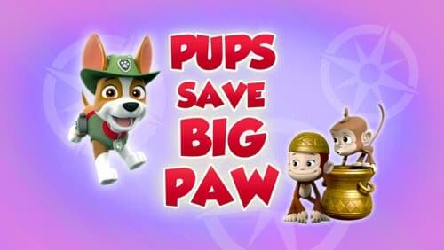 Pups Save Big Paw