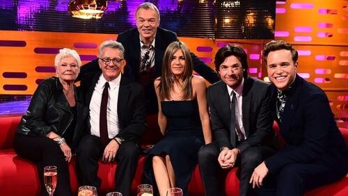 Jennifer Aniston, Jason Bateman, Dame Judi Dench, Dustin Hoffman, Olly Murs