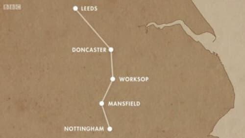 Nottingham to Leeds