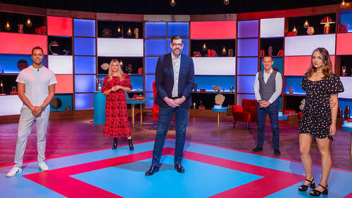 Edith Bowman, Fern Brady, Will Kirk and Martin Lewis (1/5)