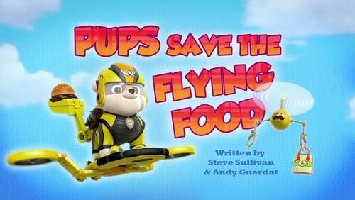 Pups Save the Flying Food