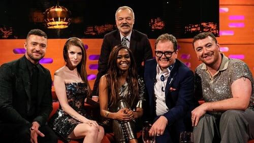 Justin Timberlake, Anna Kendrick, Sam Smith, Oti Mabuse, Alan Carr