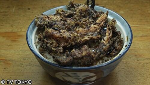 Black Tempura on Rice of Ningyo-cho, Nihon-Bashi, Chuo Ward