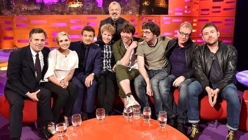 Mark Ruffalo, Jeremy Renner, Elizabeth Olsen, Josh Widdicombe, Blur