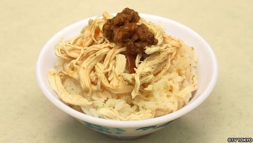 Chicken Rice and Soupless Noodles of Yongle Market, Taipei, Taiwan