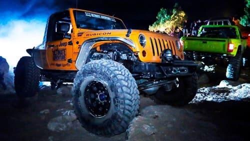 Rock Crawling Jeeps Run the Moab Midnight Mustache Ride!