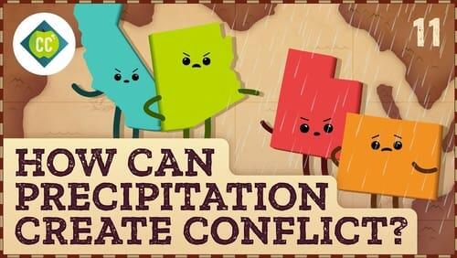 How Can Rain Create Conflict? Precipitation and Water Use