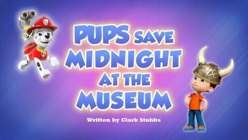 Pups Save Midnight At The Museum