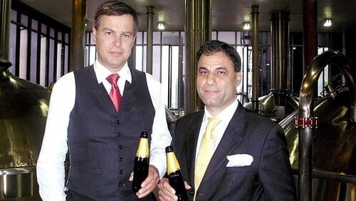 Lord Bilimoria and Charlie Mullins