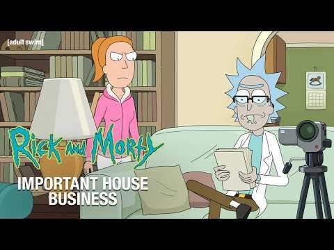 Rick and Morty Returns In 2025 - Important House Business