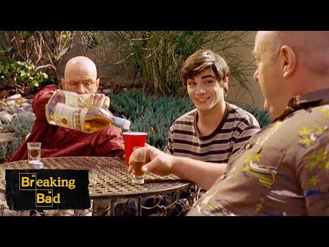 Walt Makes His Son Drink Tequila - Over