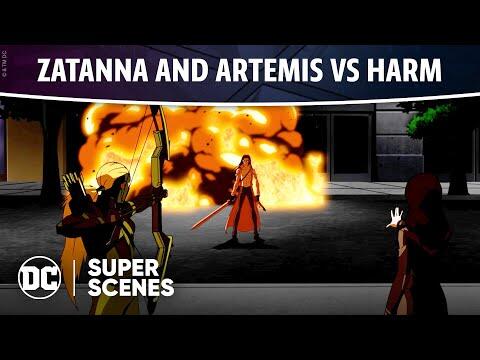 DC Super Scenes: Zatanna and Artemis vs Harm