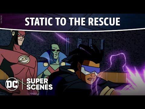 DC Super Scenes: Static to the Rescue