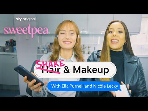 Ella Purnell and Nicôle Lecky - Share and Makeup