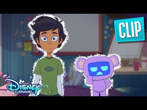 Hailey’s On It! | Beta vs Cleaning Robot Alphred ???? | @disneychannel