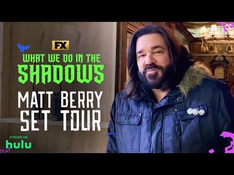 Matt Berry Forgetting Every Part of the What We Do in the Shadows Set