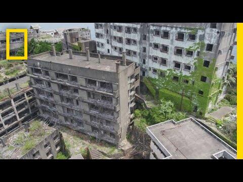 'Explore 'Battleship Island': Japan's Decaying Ghost Town'