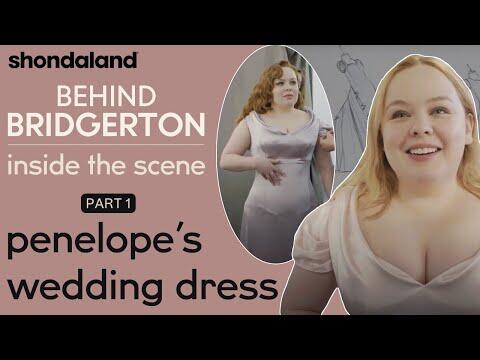 Behind Bridgerton - Inside the Scene: Penelope's Wedding Dress (Part 1) | Shondaland