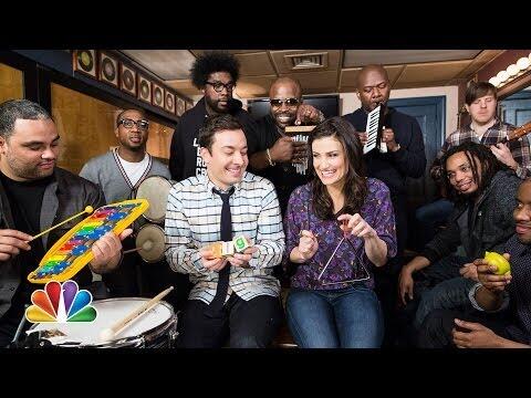 Jimmy Fallon, Idina Menzel & The Roots Sing 'Let It Go' from 'Frozen' (w/ Classroom Instruments)