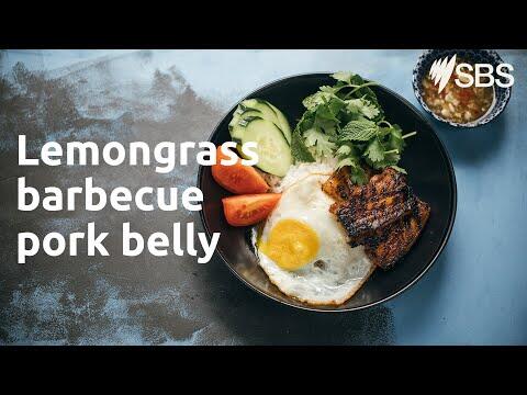 Easy lemongrass pork rice bowl | The Cook Up with Adam Liaw | SBS Food