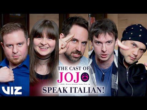 Speaking Italian with Phillip Reich, Ray Chase & the Cast of Golden Wind