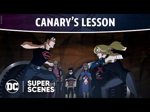 DC Super Scenes: Canary's Lesson