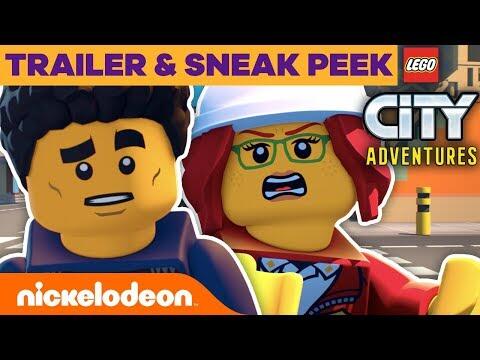 LEGO City Adventures! ???? The Official Trailer + Sneak Peek | Nick