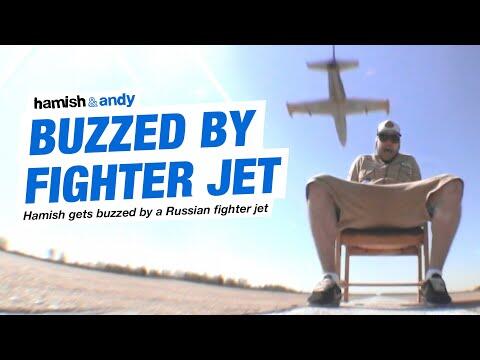 Buzzed By A Fighter Jet | Hamish & Andy