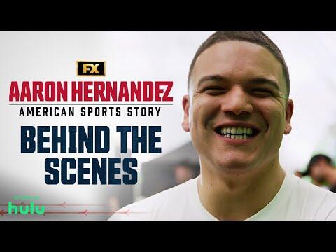 Behind the Scenes on the Football Field - Aaron Hernandez