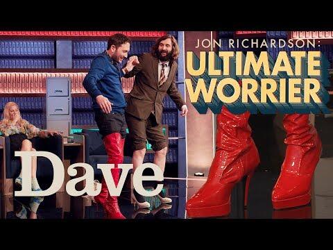 Jon Richardson Joe Wilkinson Walk In High Heels | Dave | Ultimate Worrier