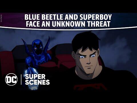 DC Super Scenes: Blue Beetle and Superboy