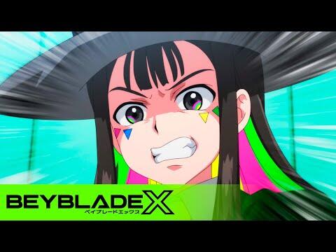 Blader X challenges Multi Nana-iro to a new battle!