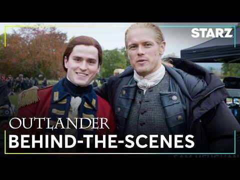 BTS: Sam Heughan & Charles Vandervaart on That Shocking Reveal - Season 7, Part 2