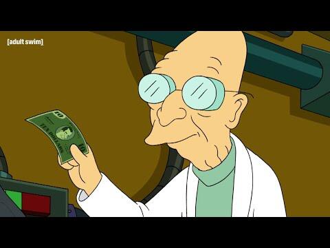 Professor Farnsworth's Time Button | Futurama | adult swim