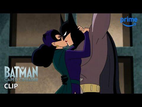 Batman and Catwoman Kiss