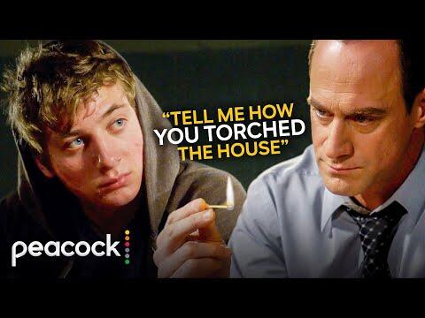 Detective Stabler’s Fiery Interrogation of Teenage Arsonist