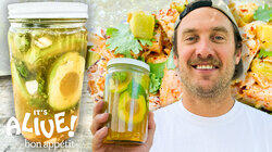 Brad Makes Pickled Avocado