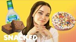 Dove Cameron Breaks Down Her Favorite Snacks