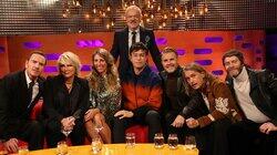 Michael Fassbender, Jennifer Saunders, Daisy Haggard, Phil Wang, Take That