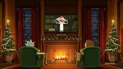 A Very Merry Rickmas Yule Log